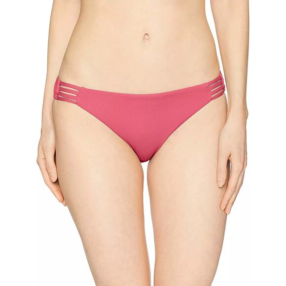 Roxy Women's Solid Softly Love 70s Bikini Bottom S - Picture 1 of 3